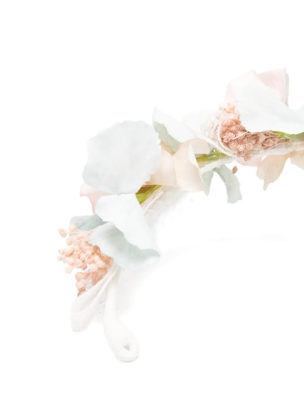 AMAYA Haarspeld met bloemenkant Blauw