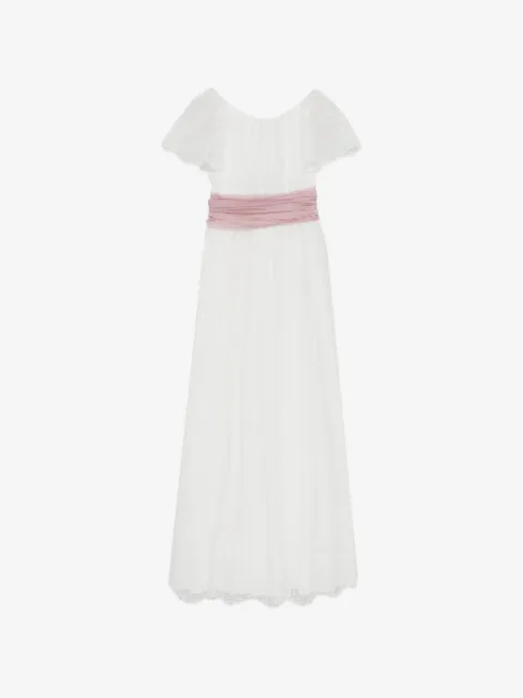 AMAYA lace-sleeve dress