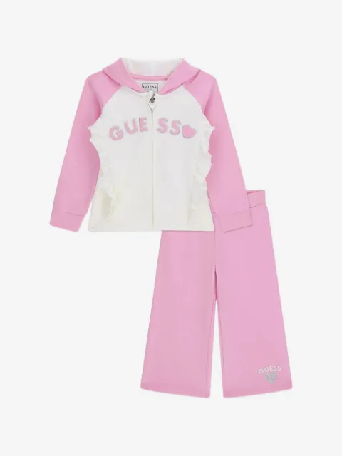 guess kids traje deportivo con logo estampado