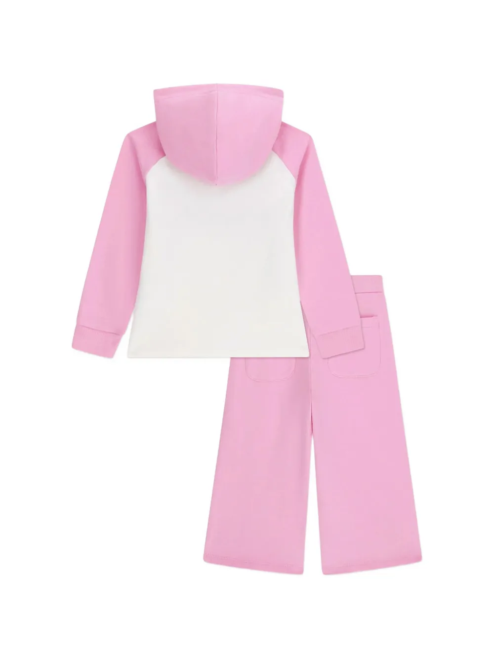  Guess Kids Logo-print Tracksuit Set - Pink 