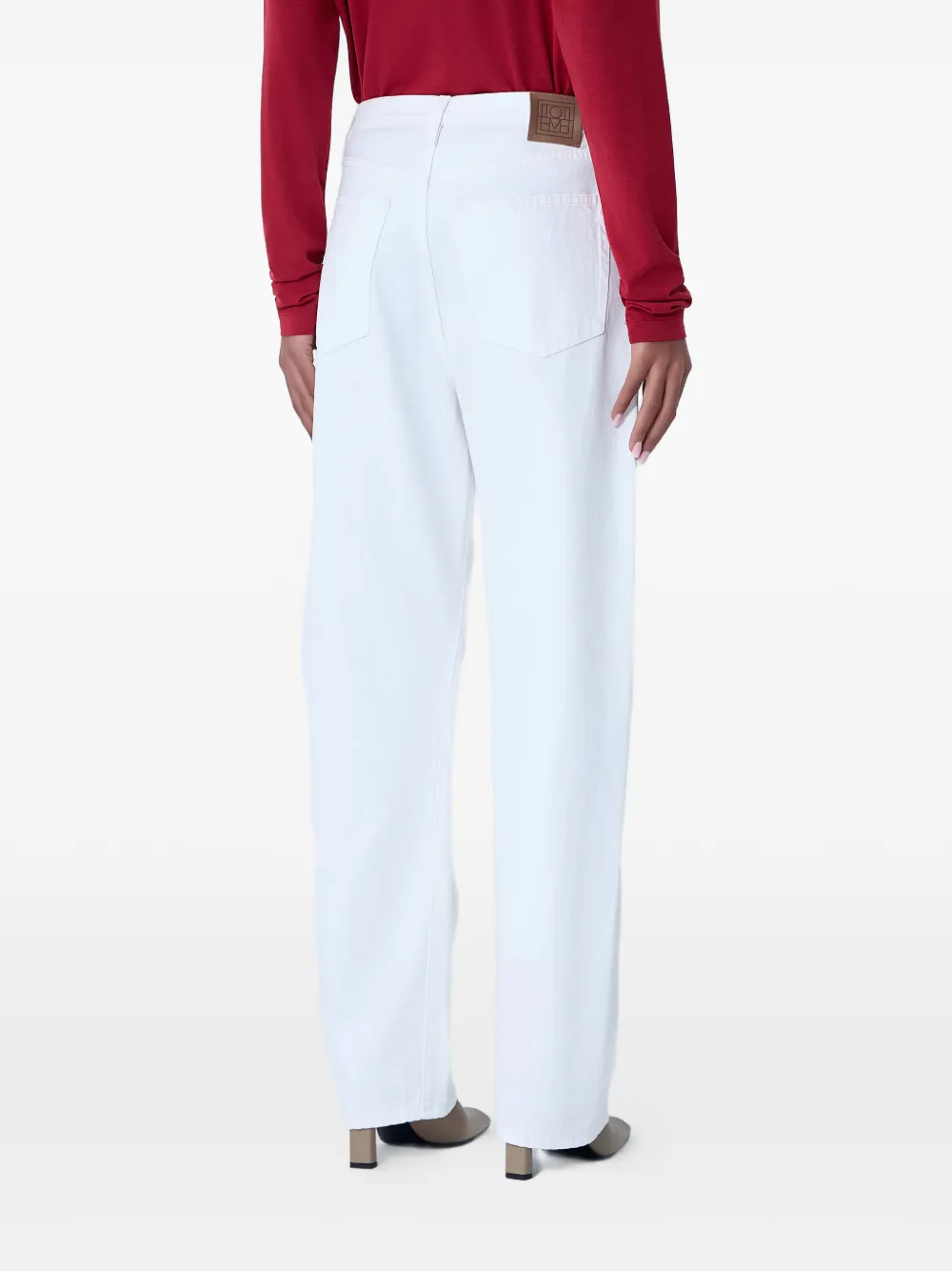  Toteme Twisted-seam Straight-leg Jeans - Blue 