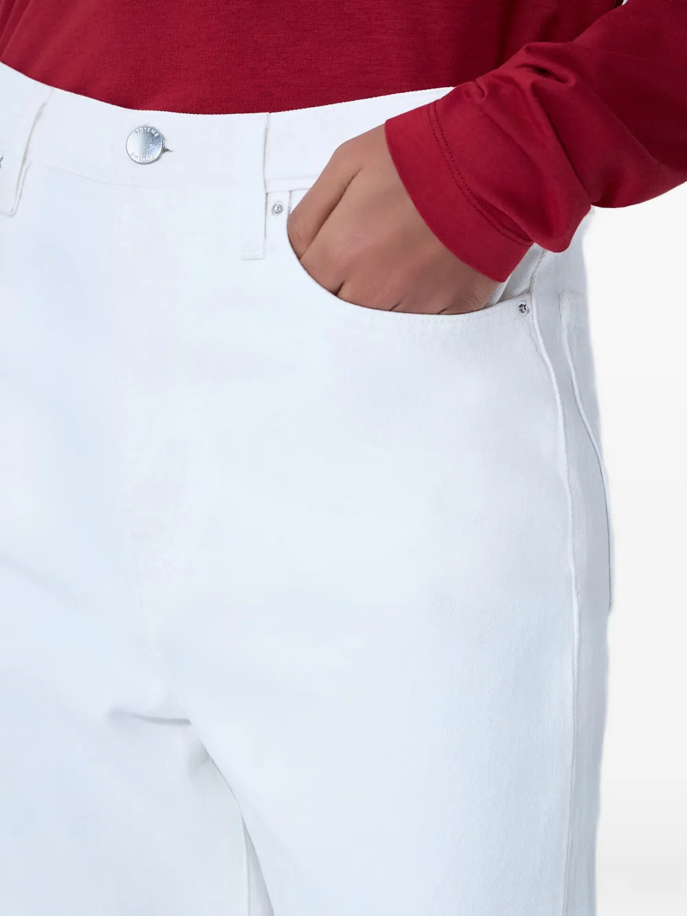 TOTEME Straight jeans Blauw