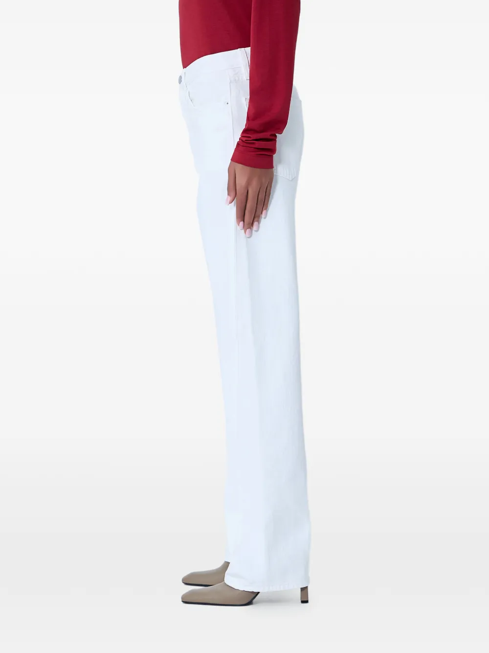  Toteme Twisted-seam Straight-leg Jeans - Blue 