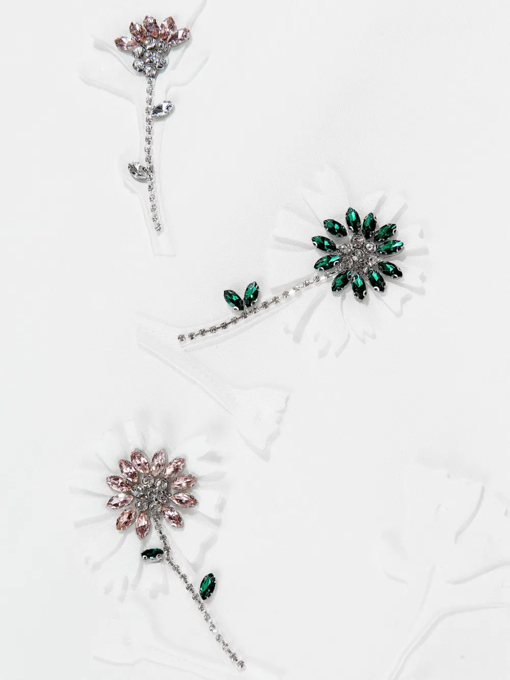 JESSIE AND JAMES KIDS Jurk met bloemenprint Wit