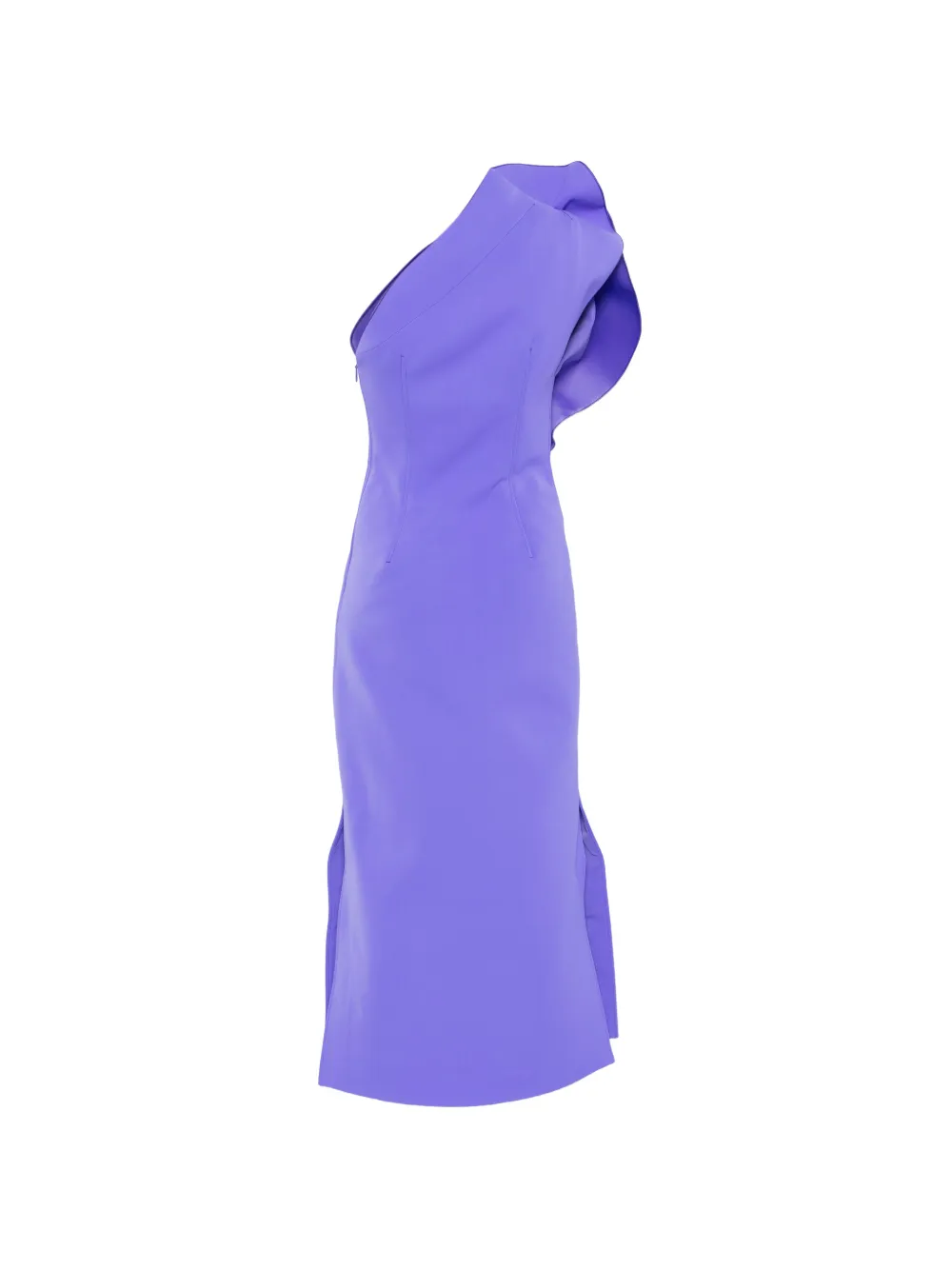 Acler Asymmetrische jurk Paars