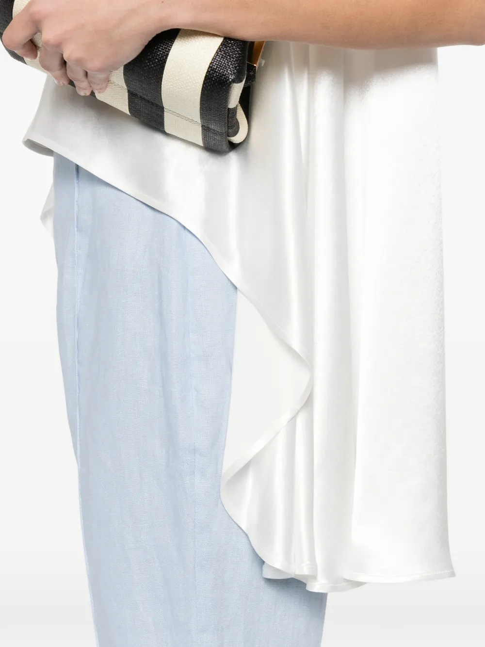 Eleh Asymmetrische top Wit