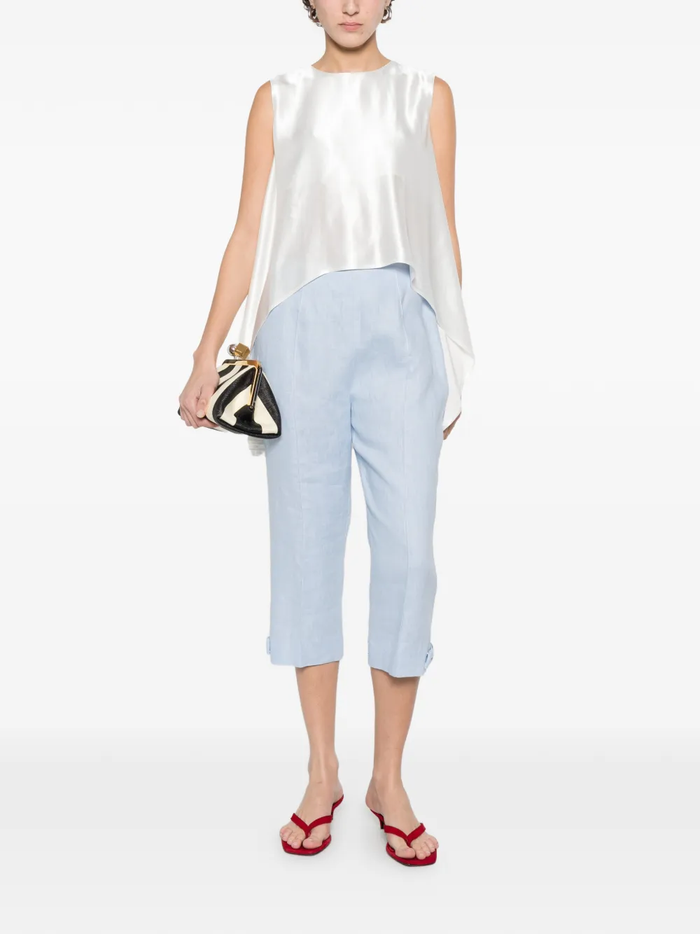  Eleh Asymmetric Top - White 
