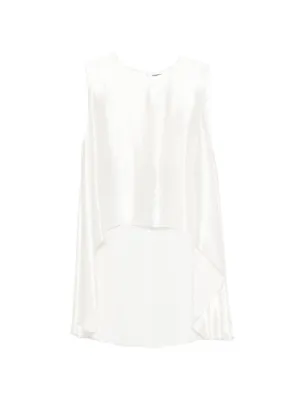 R♡さん専用simone rocha リボン付きタンクトップ Simone Rocha Easy Bow Tails タンクトップ | ホワイト | FARFETCH JP