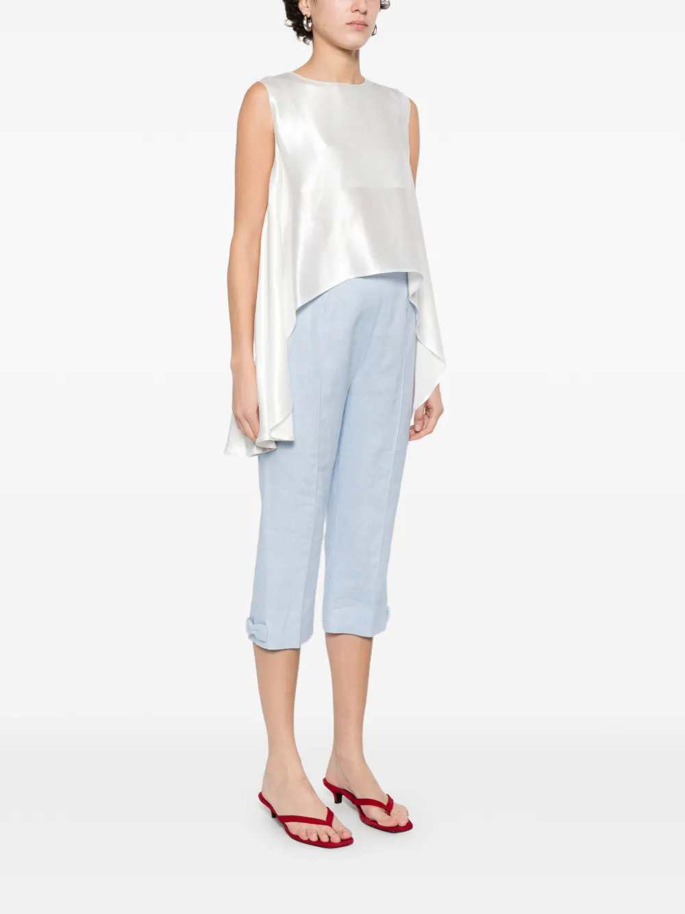  Eleh Asymmetric Top - White 