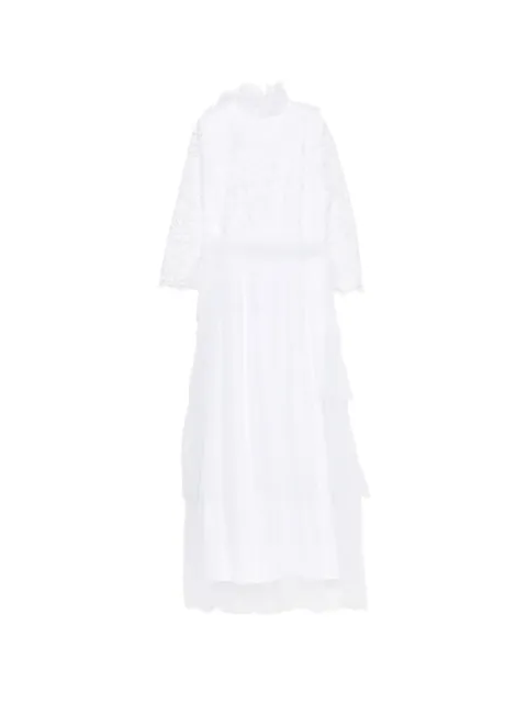 JESURUM BABY vestido de encaje con volantes