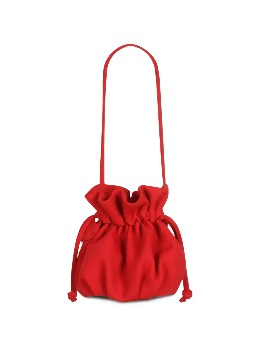  Jessie And James Kids Flower-appliqué Drawstring Bag - Red 