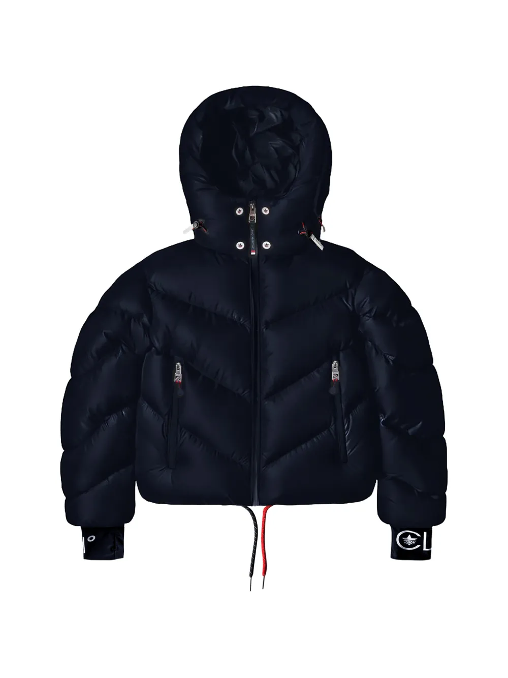 MALIBU Aspen hooded puffer jacket - Blu