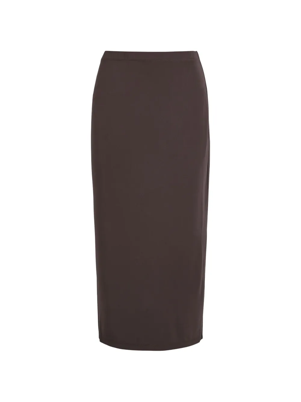 Good American jersey midi skirt - Marrone