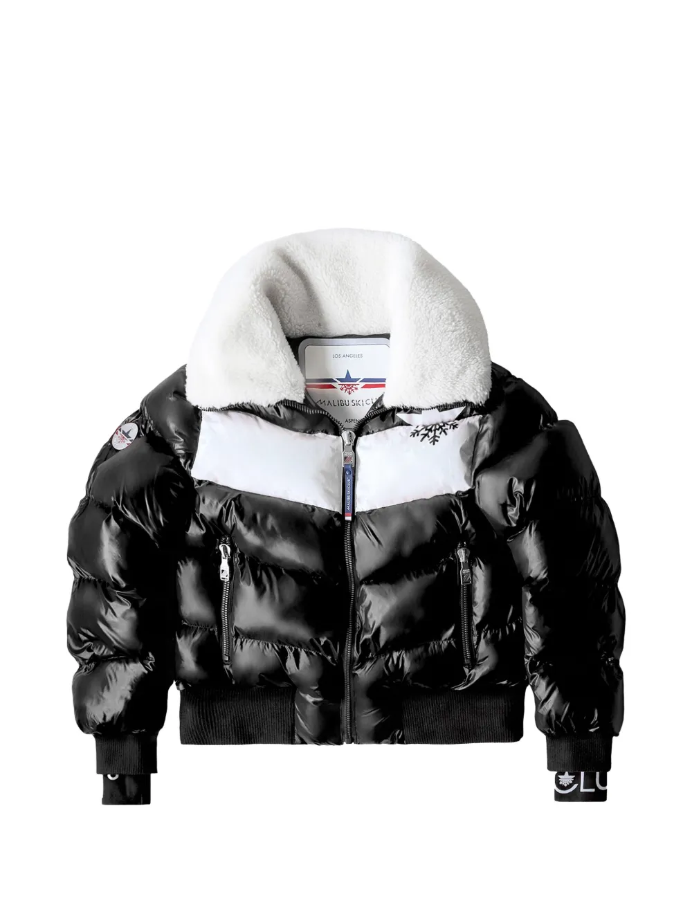 MALIBU Apres Slick puffer jacket - Black