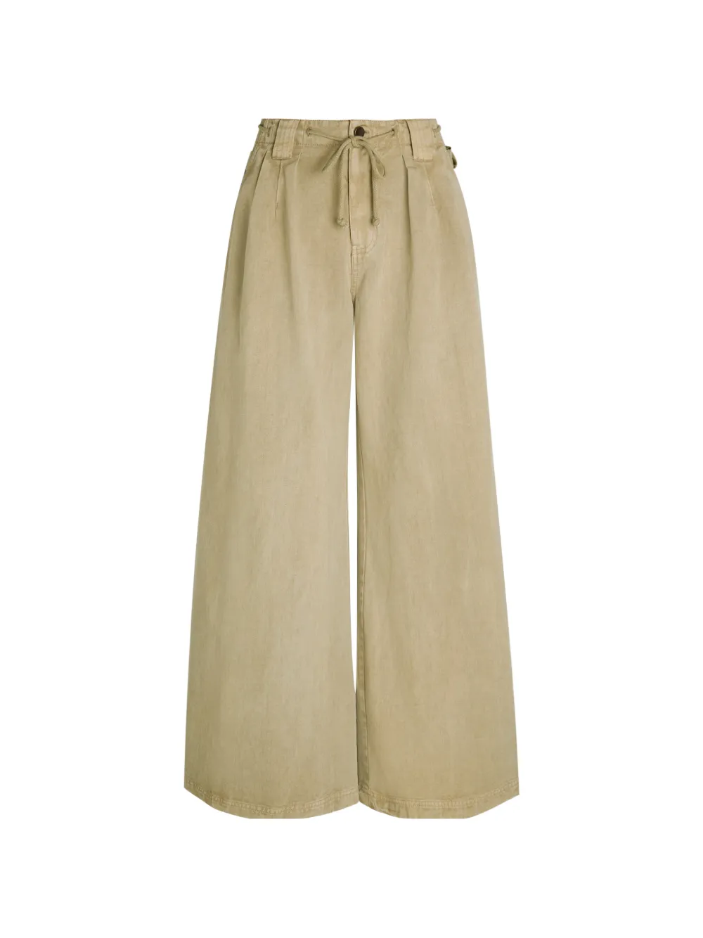 Free People Julien drawstring trousers - Toni neutri