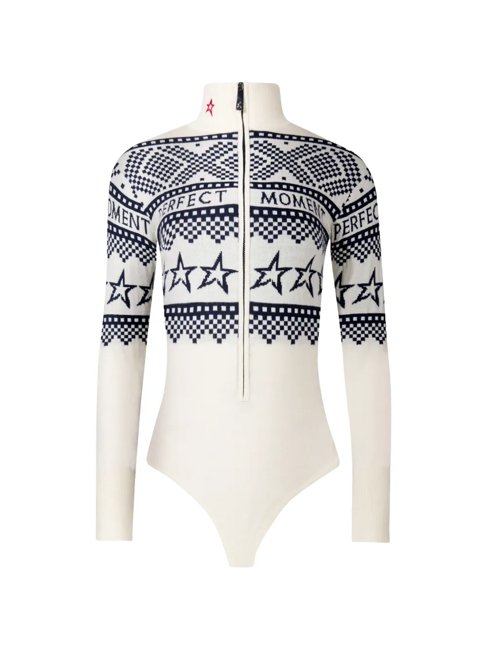 Perfect Moment merino wool bodysuit - Toni neutri
