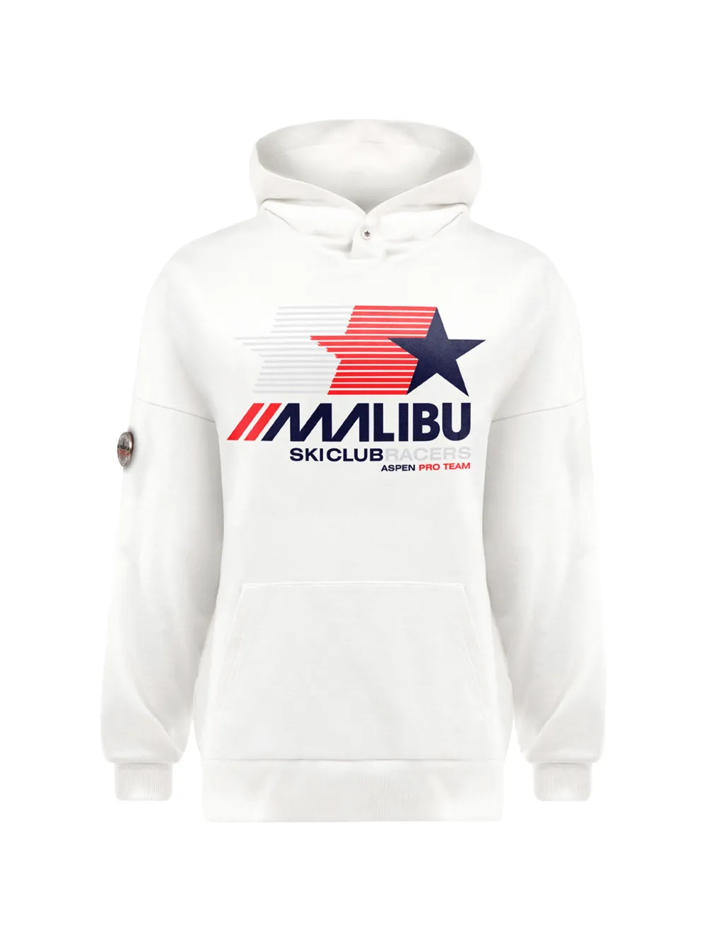 MALIBU Racer hoodie - Weiß