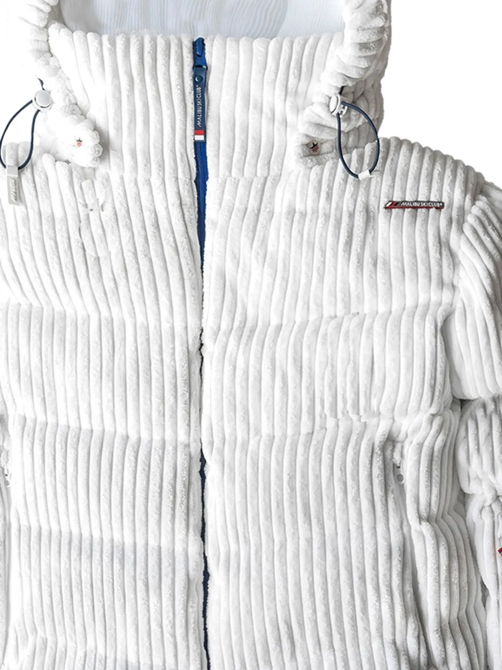  Malibu Piste Puffer Jacket - White 