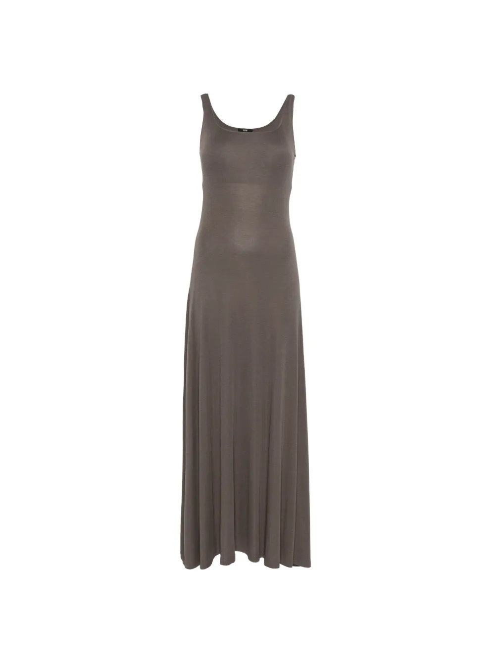 Eleh square neck dress - Grigio
