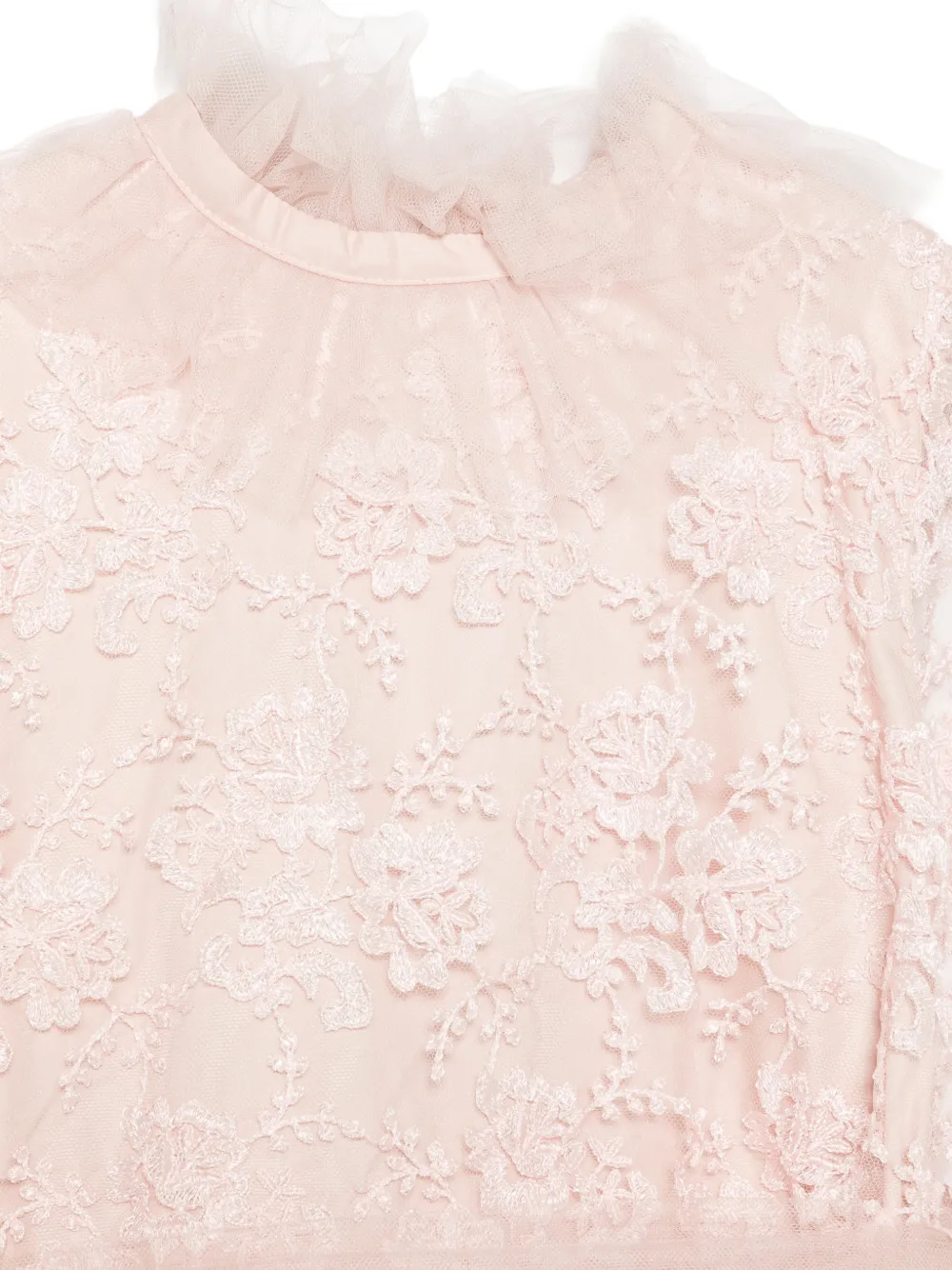JESURUM BABY Jurk met kant en ruches Roze