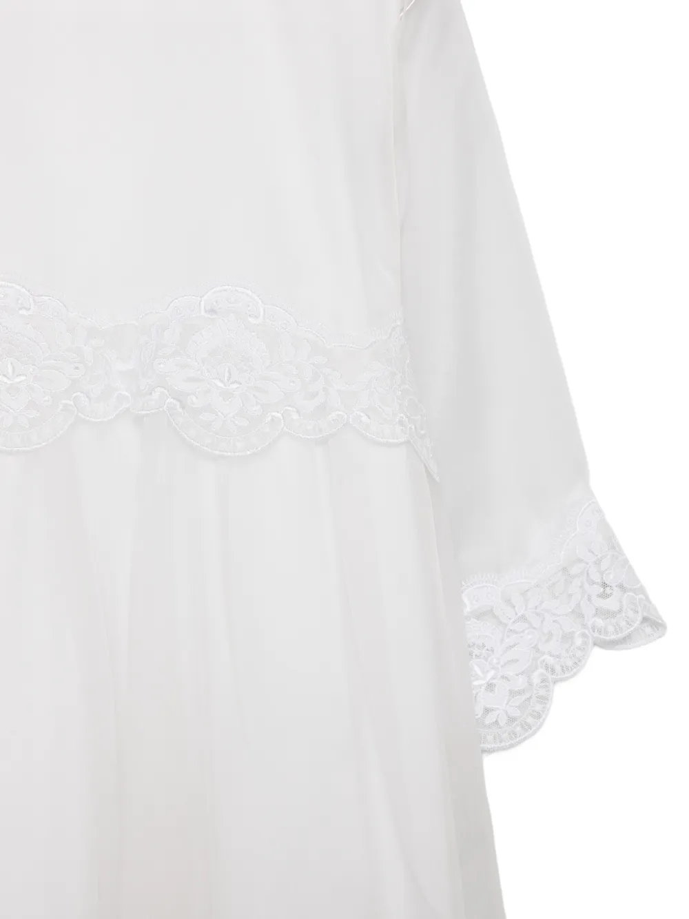 JESURUM BABY Kanten jurk Wit