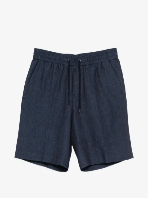 Peserico drawstring tailored shorts