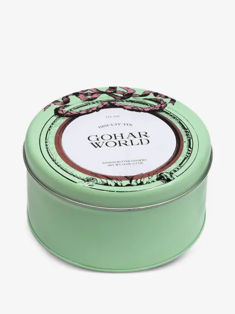 Gohar World Biscuit Tin unscented candles (set of six)