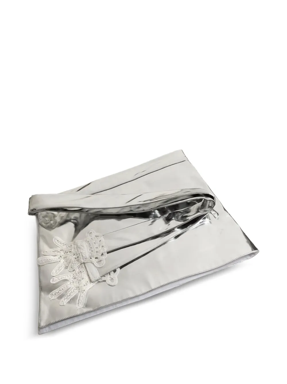 Gohar World Lace Hands apron - Silber