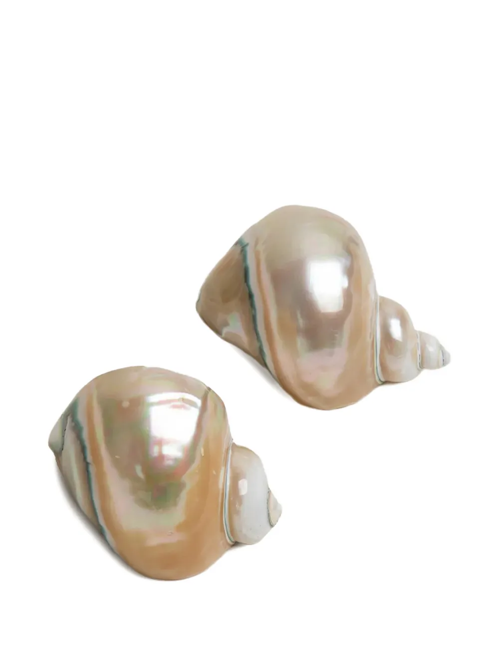 Gohar World Shell napkin ring - Bianco