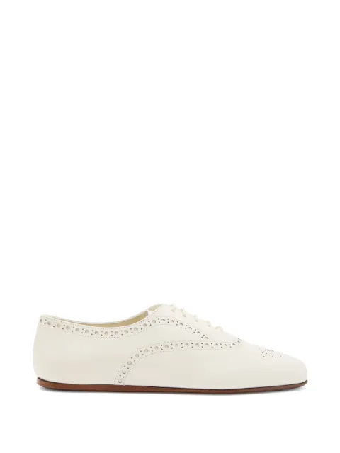 Church's Rebecca brogue-detail lace-up ballet flats