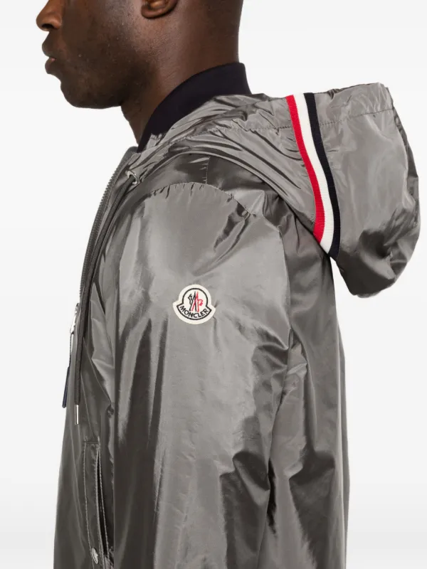 Moncler Grimpeurs Windbreaker | Grey | FARFETCH ID