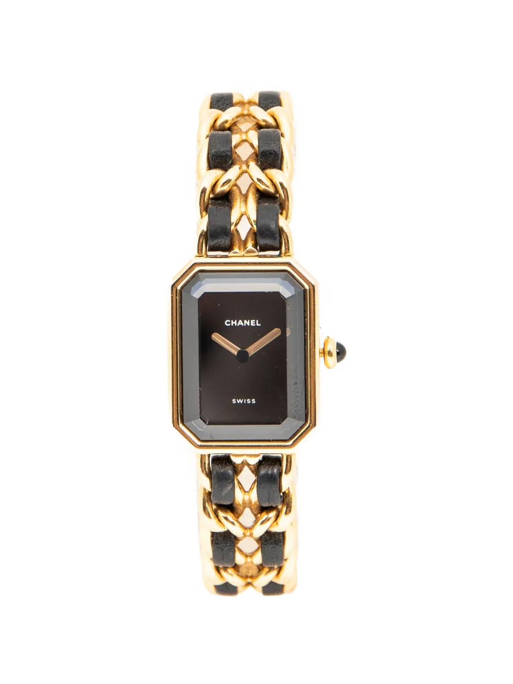 CHANEL Pre-Owned 1987 L Première octagonal 26mm watch - Nero