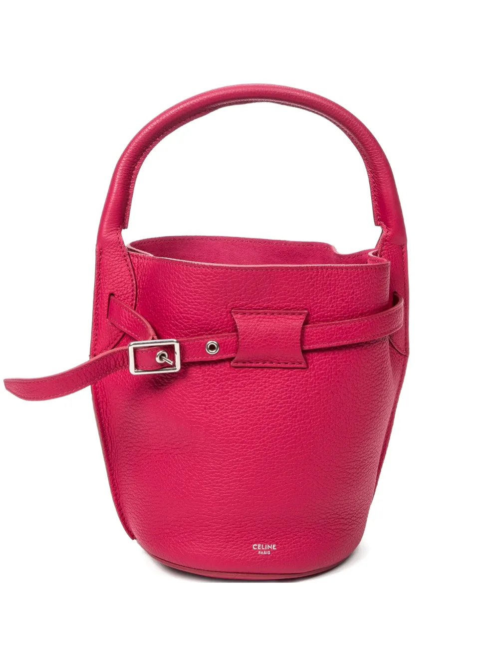 Celine Pre-Owned nano Big Bag buckle bucket bag - Rosa