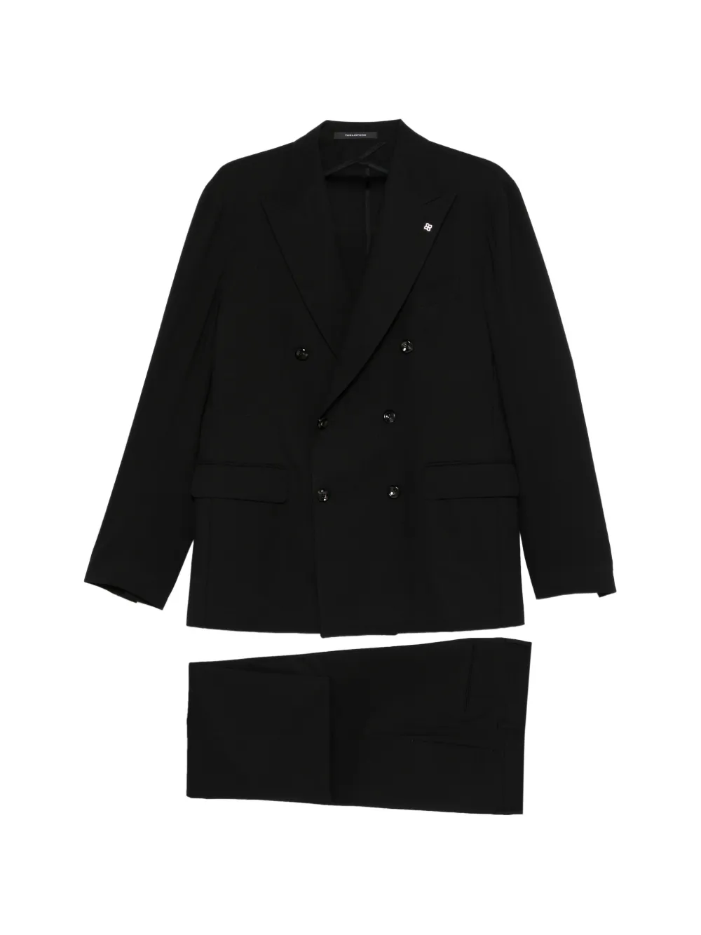 Tagliatore double-breasted suit - Nero