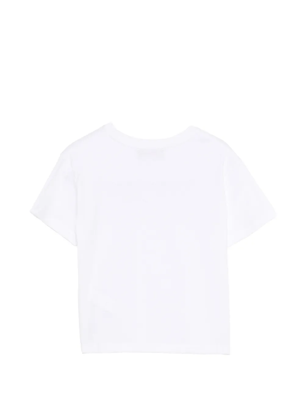  Roberto Cavalli Junior Logo-embellishment T-shirt - White 