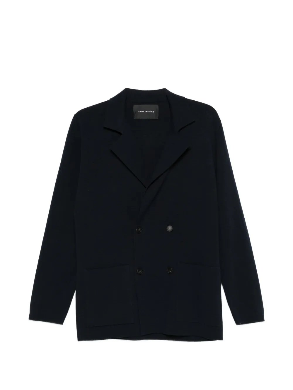 Tagliatore Willy double-breasted cardigan - Blau