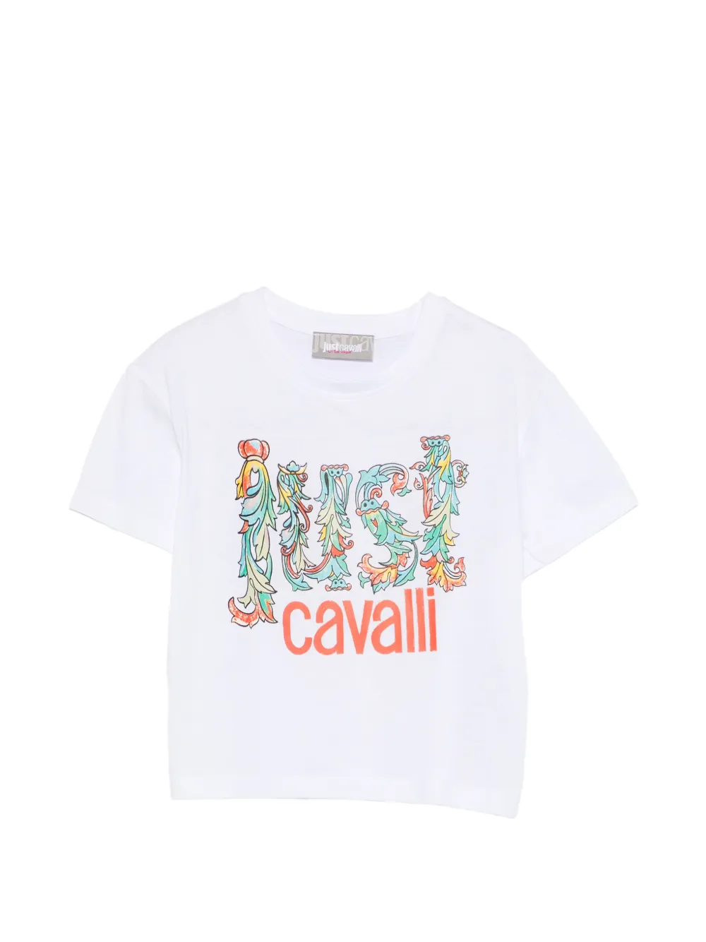 Roberto Cavalli Junior graphic T-shirt - Bianco