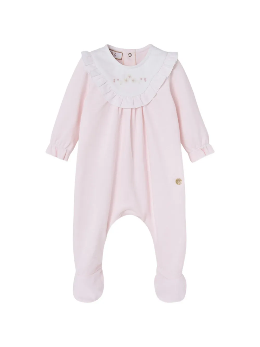 Paz Rodriguez ruffled floral babywear - Rosa