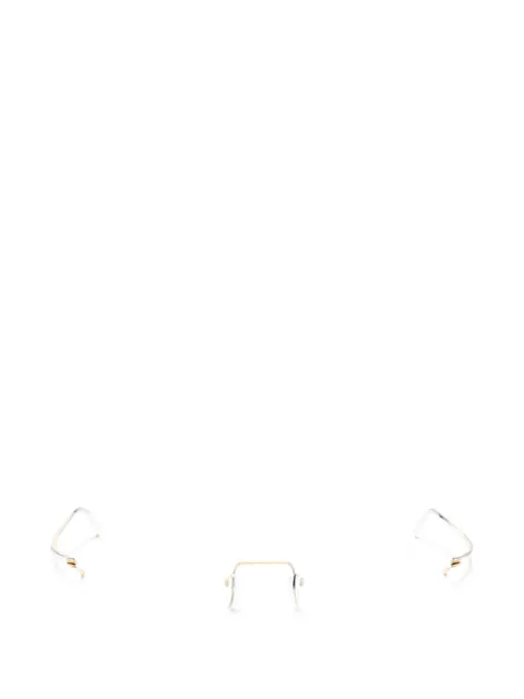 Lindberg Spirit rimless round-frame glasses