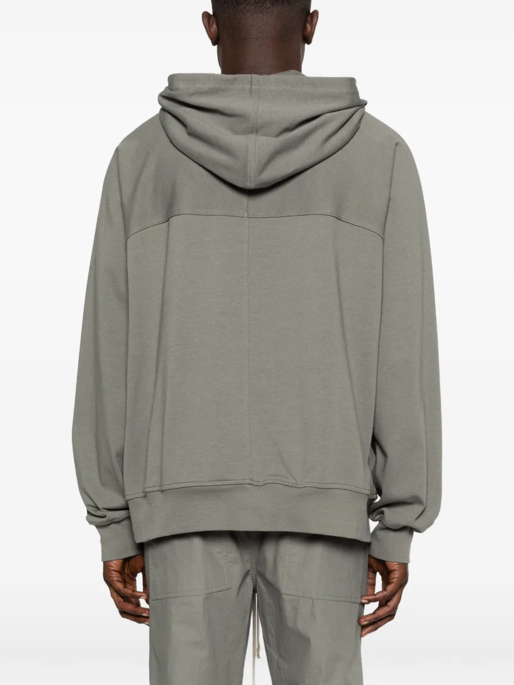 Rick Owens Hoodie met rits Groen