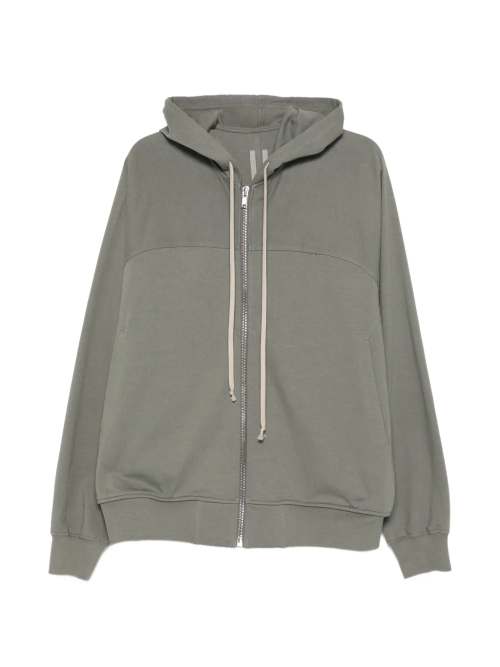 Rick Owens zip-up hoodie - Verde