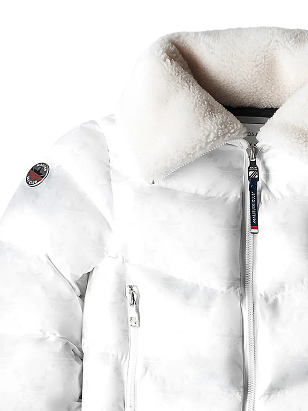  Malibu Ski Club Padded Jacket - White 