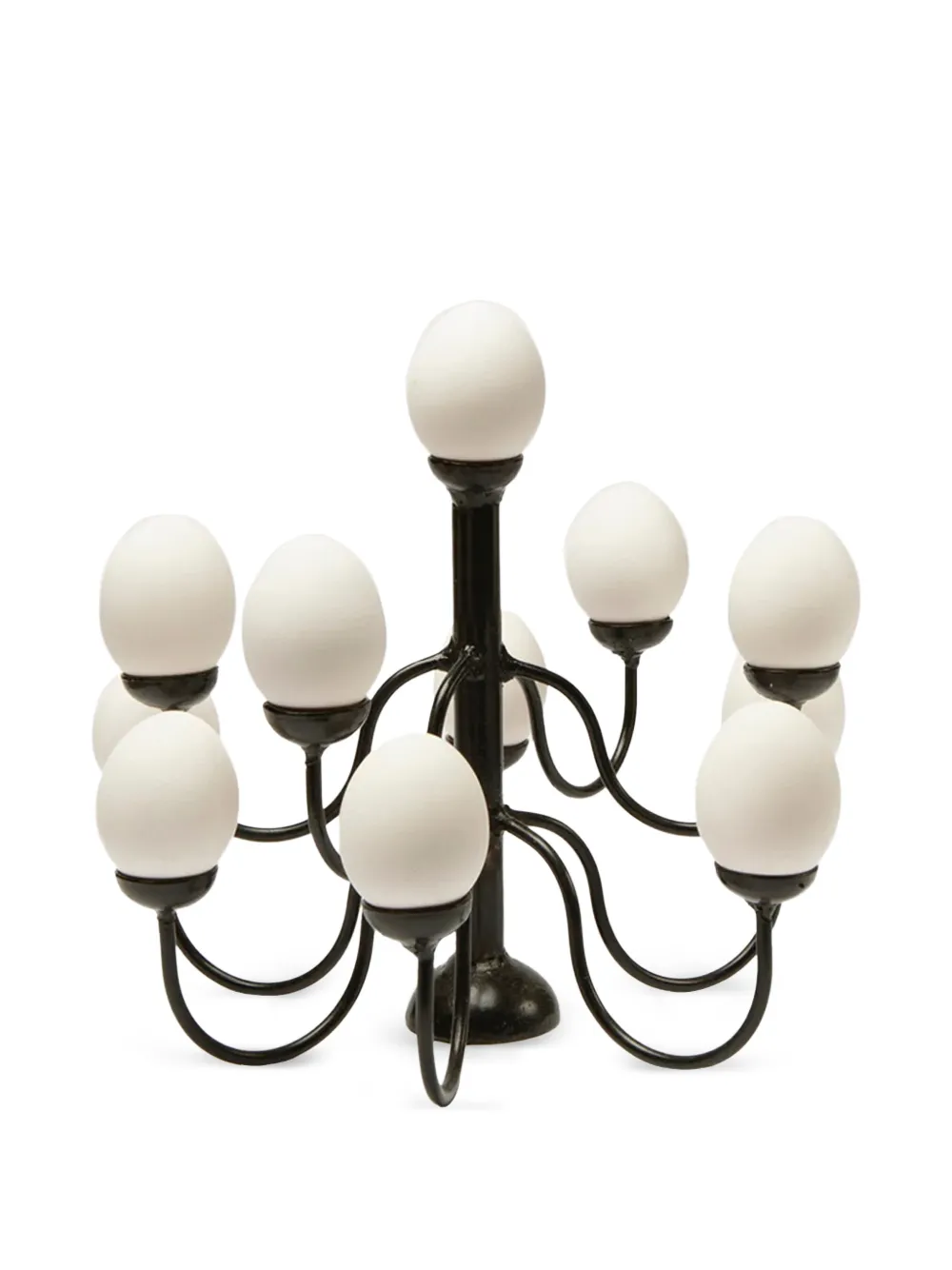 Gohar World Mini Egg chandelier - Bianco