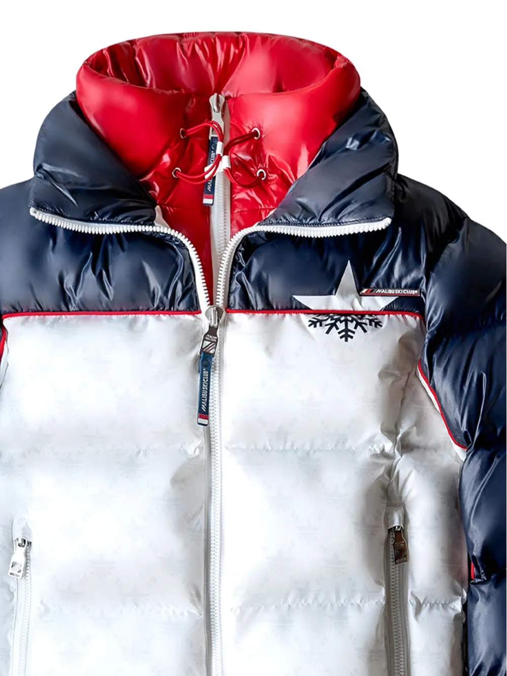  Malibu Ski Club Padded Jacket - White 