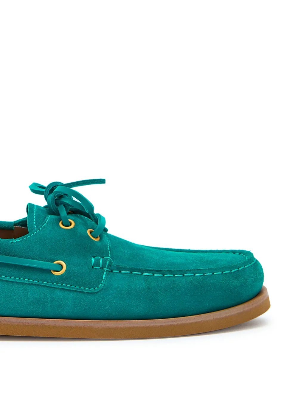 Gianvito Rossi Ballerina's met veters Groen