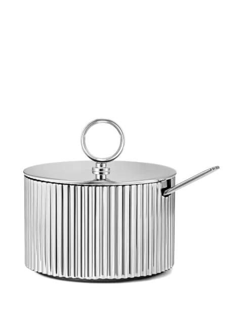 Georg Jensen Bernadotte sugar bowl & spoon