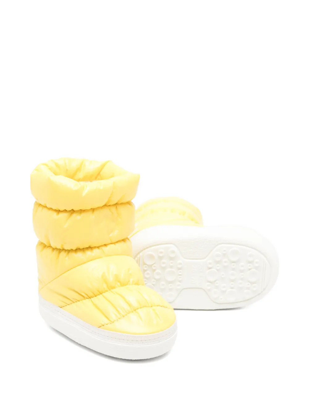 DSQUARED2 KIDS quilted boots Geel