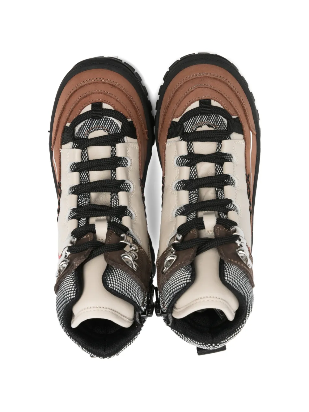 DSQUARED2 KIDS logo-print boots Bruin