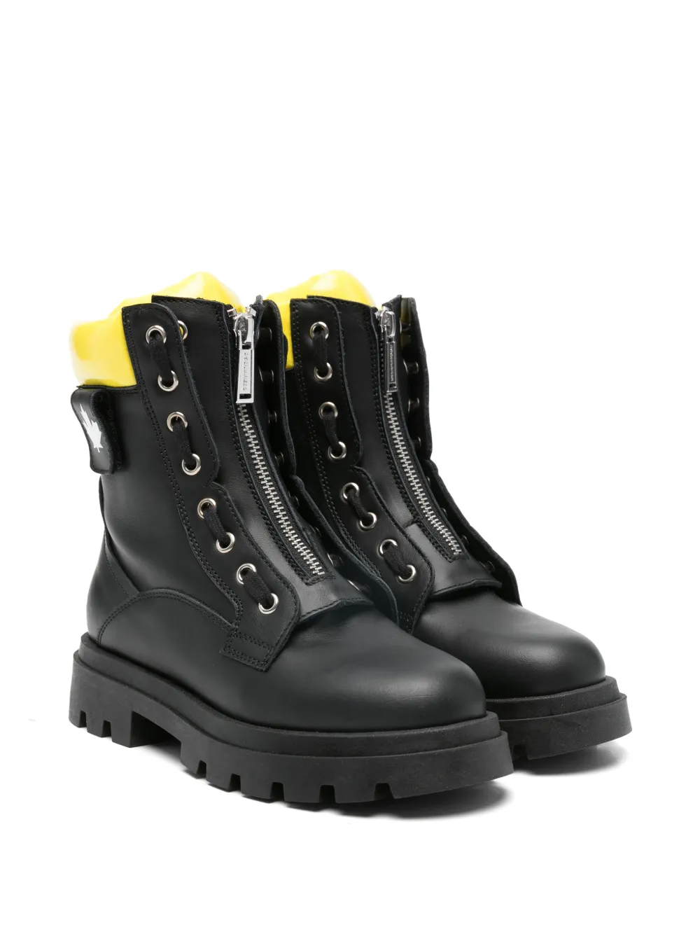 DSQUARED2 KIDS zip-fastening boots - Nero