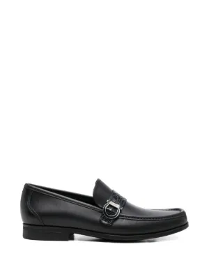 Ferragamo ガンチーニビット ローファー | ブラック | FARFETCH JP